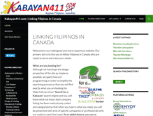 Tablet Screenshot of kabayan411.com